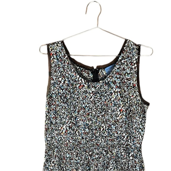 Simply Vera / Vera Wang Sleeveless Fit & Flare Dress sze M Floral Multicolor - Picture 3 of 13